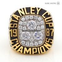 1987 Edmonton Oilers Stanley Cup Championship Ring/Pendant